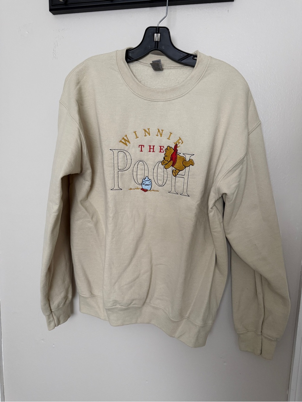 Winnie the Pooh Beige Crewneck Sweatshirt
